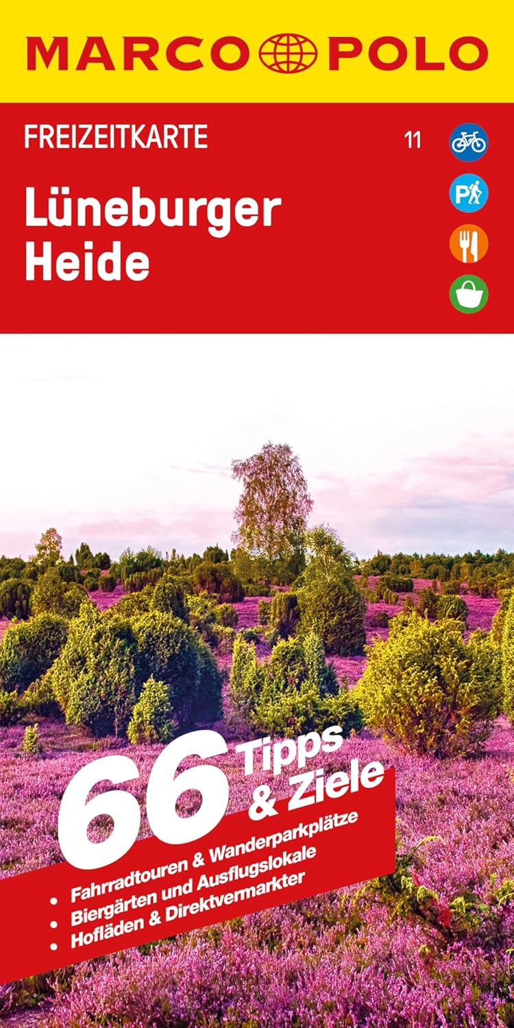 Wegenkaart - landkaart 11 Marco Polo Freizeitkarte Lüneburger Heide |