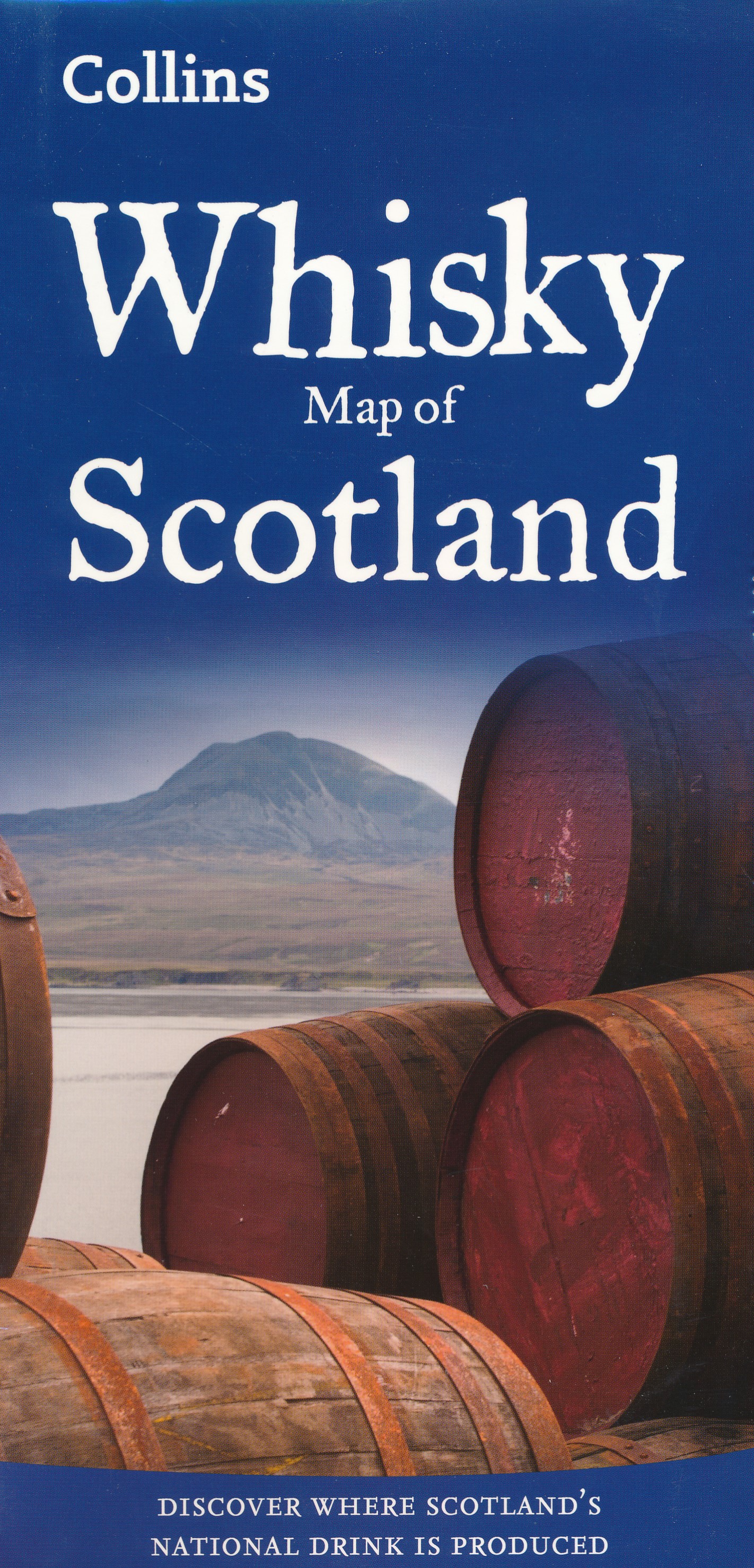 Online bestellen: Wegenkaart - landkaart Whisky map of Scotland | Collins