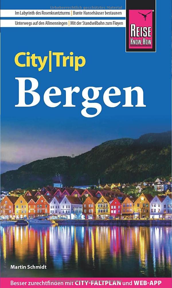 Online bestellen: Reisgids CityTrip Bergen | Reise Know-How Verlag