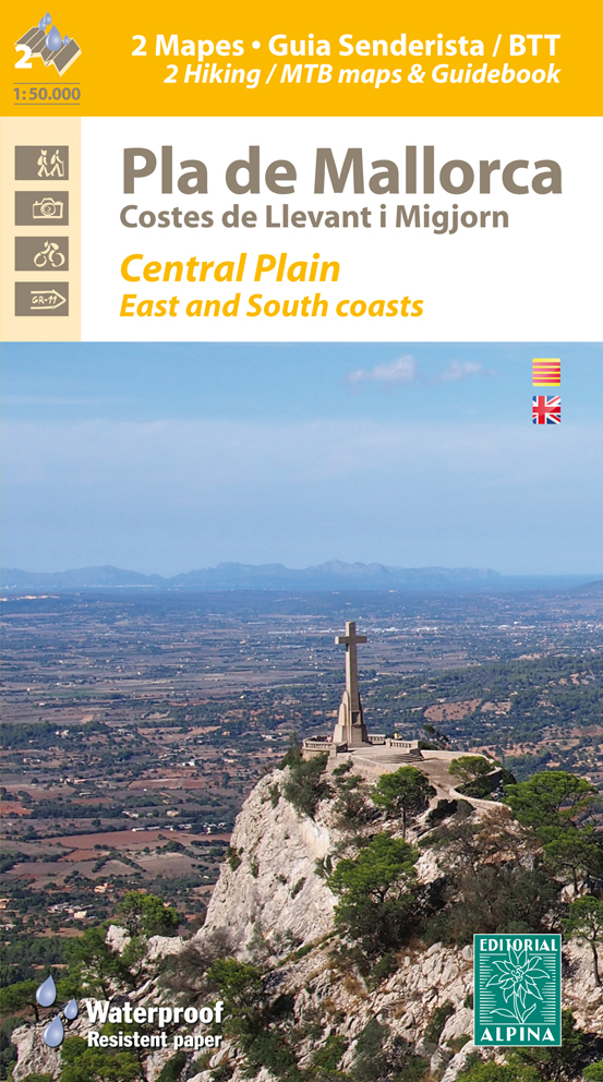 Online bestellen: Wandelkaart - Fietskaart 74 Pla de Mallorca | Editorial Alpina