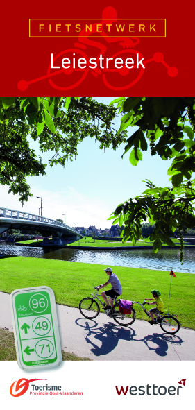 Fietskaart Fietsnetwerk Leiestreek…