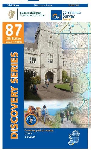 Topografische kaart – Wandelkaart 87 Discovery Cork (Kinsale) | Ordnance Survey Ireland