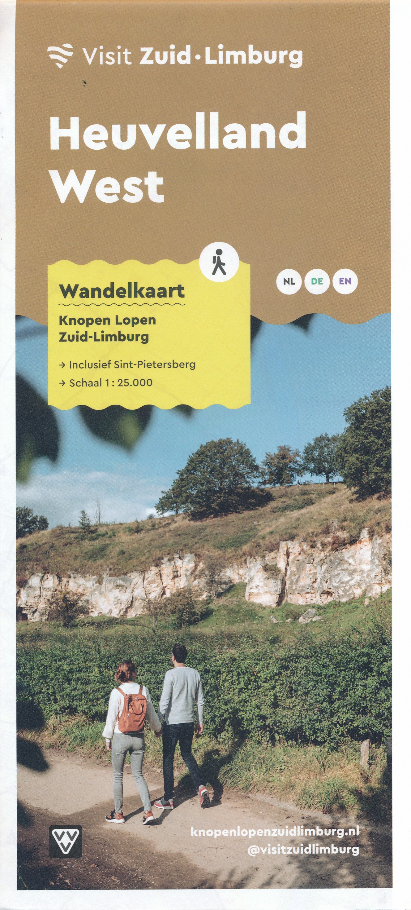 Wandelkaart - Wandelknooppuntenkaart 2 Heuvelland West | VVV Zuid Limb