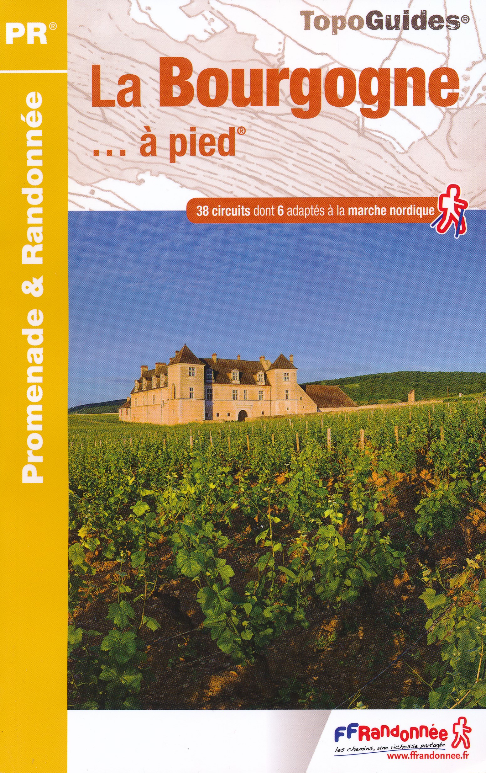 Online bestellen: Wandelgids RE14 La Bourgogne à pied | FFRP