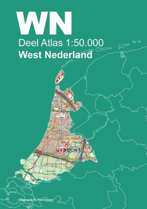 Online bestellen: Opruiming - Atlas Topografische atlas West-Nederland | 12 Provinciën
