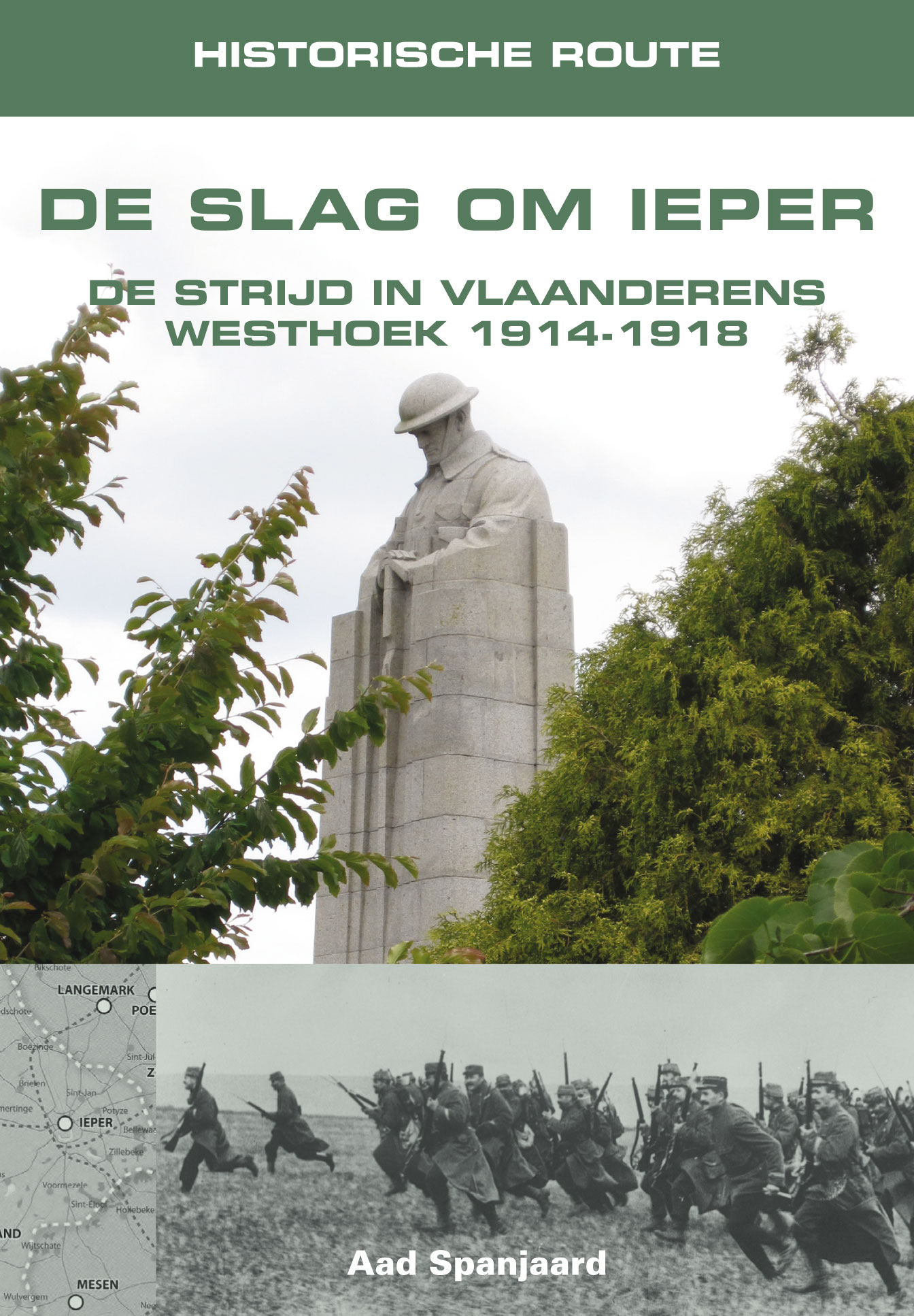 Online bestellen: Reisgids Historische Route De Slag om Ieper | Uitgeverij Elmar
