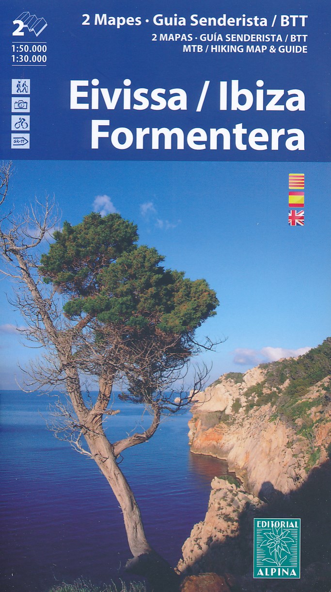 Online bestellen: Wandelkaart - Fietskaart 77 Ibiza en Formentera | Editorial Alpina