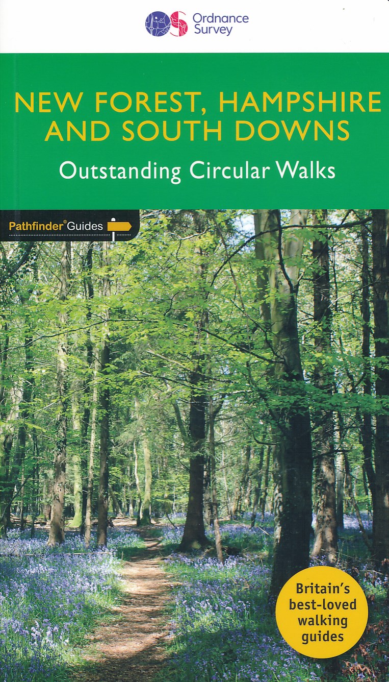 Online bestellen: Wandelgids 12 Pathfinder Guides New Forest, Hampshire and South Downs | Ordnance Survey