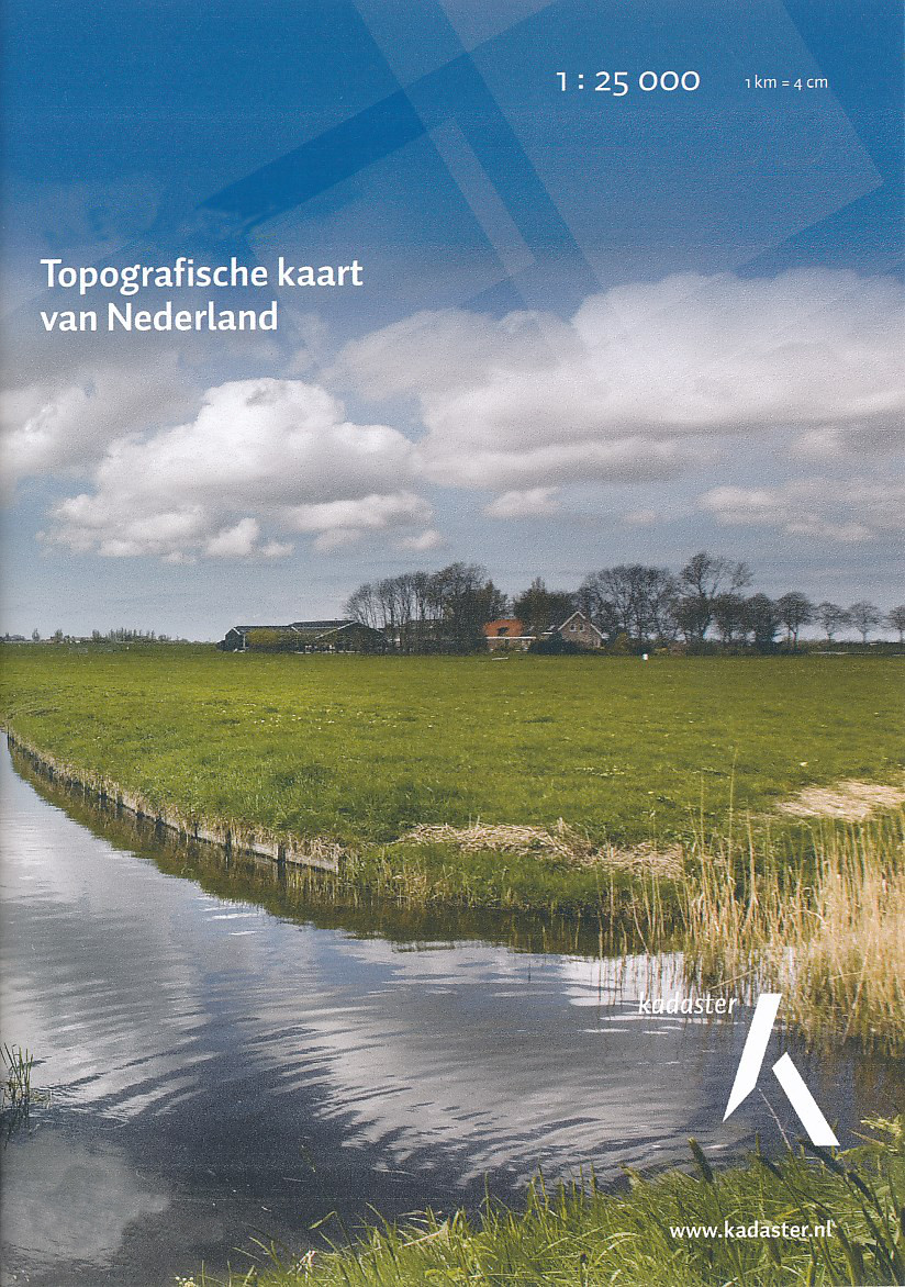 Online bestellen: Topografische kaart - Wandelkaart 8D Bad Nieuweschans | Kadaster