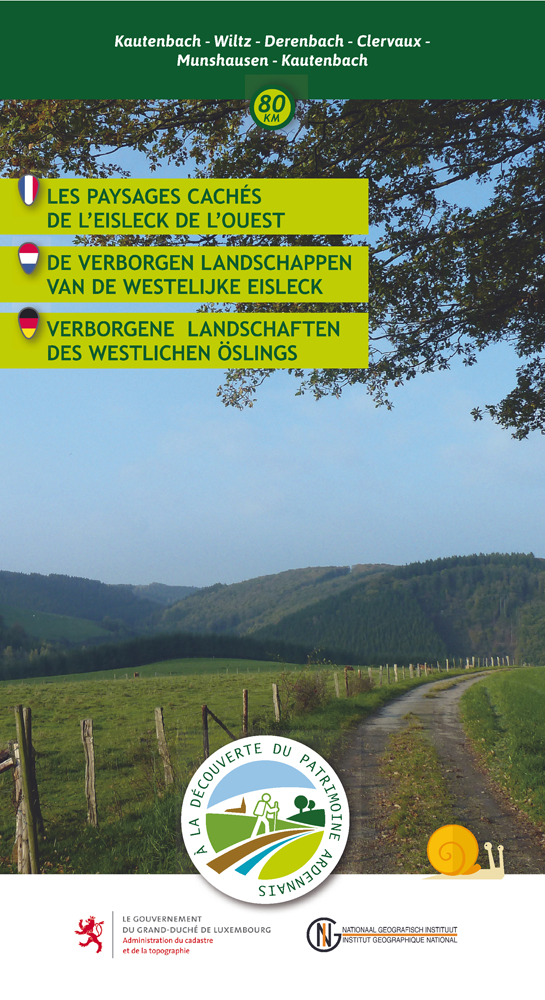 Wandelkaart 171 De verborgen landschappen van de westelijke Eisleck |