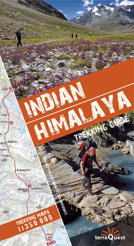 Online bestellen: Wandelgids Trekking Guide Indian Himalaya | TerraQuest