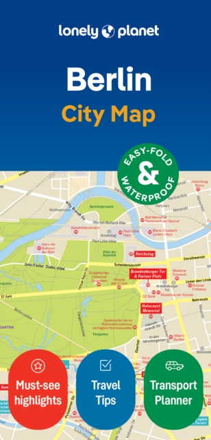 Online bestellen: Stadsplattegrond City map Berlin - Berlijn | Lonely Planet