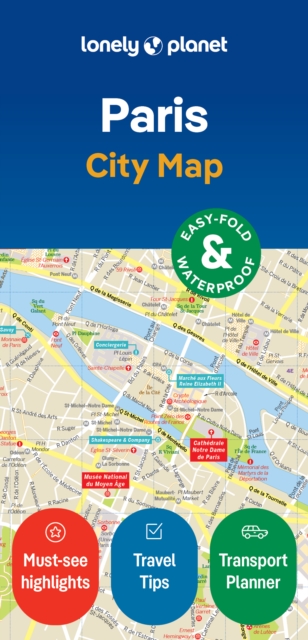 Online bestellen: Stadsplattegrond City map Paris - Parijs | Lonely Planet
