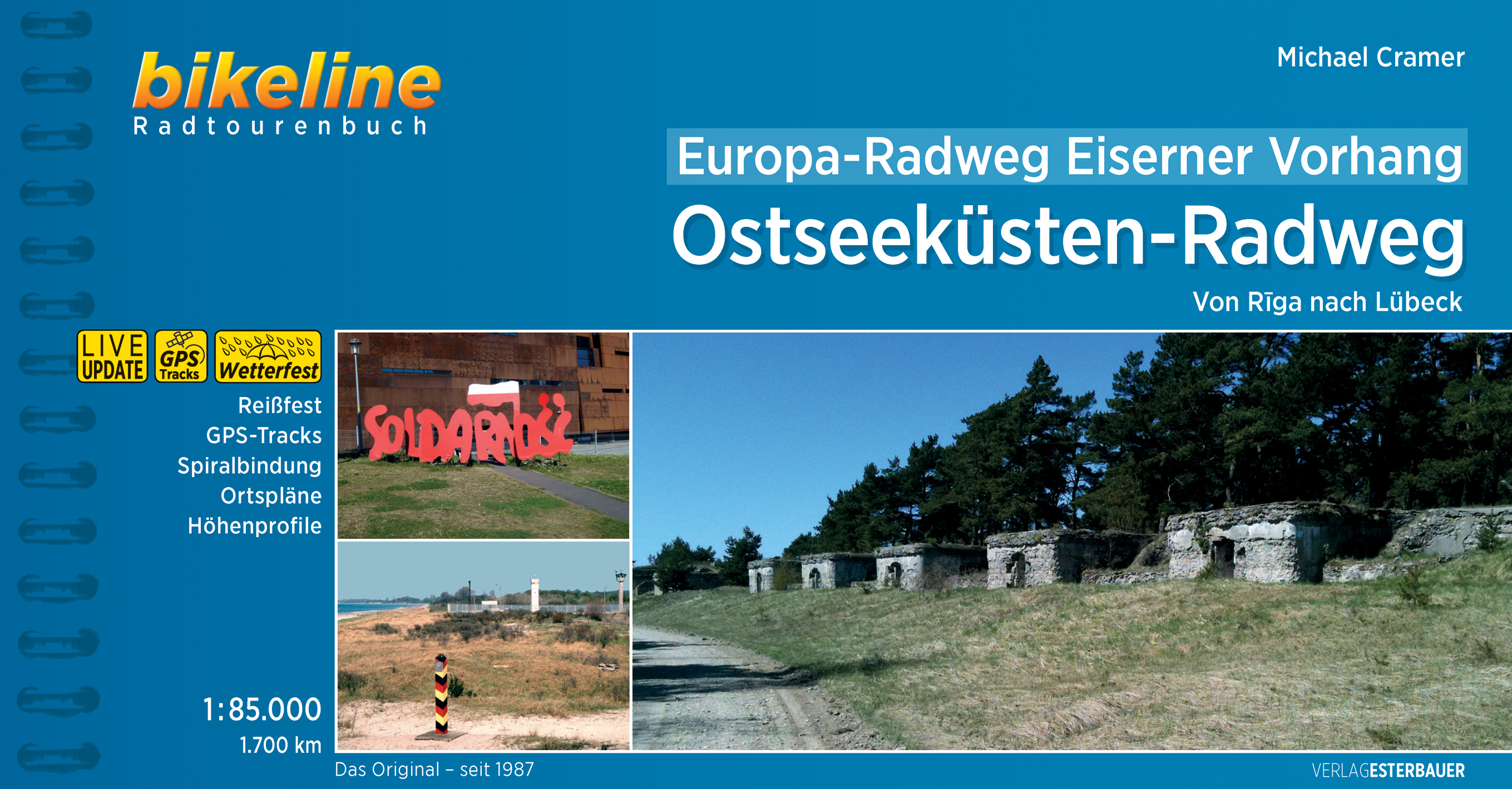 Fietsgids Bikeline Europa Radweg Eiserner Vorhang Ostseeküsten Radweg | Esterbauer