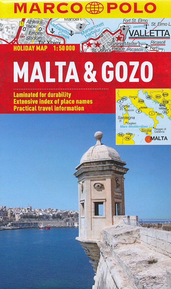 Online bestellen: Wegenkaart - landkaart Holiday Malta & Gozo | Marco Polo
