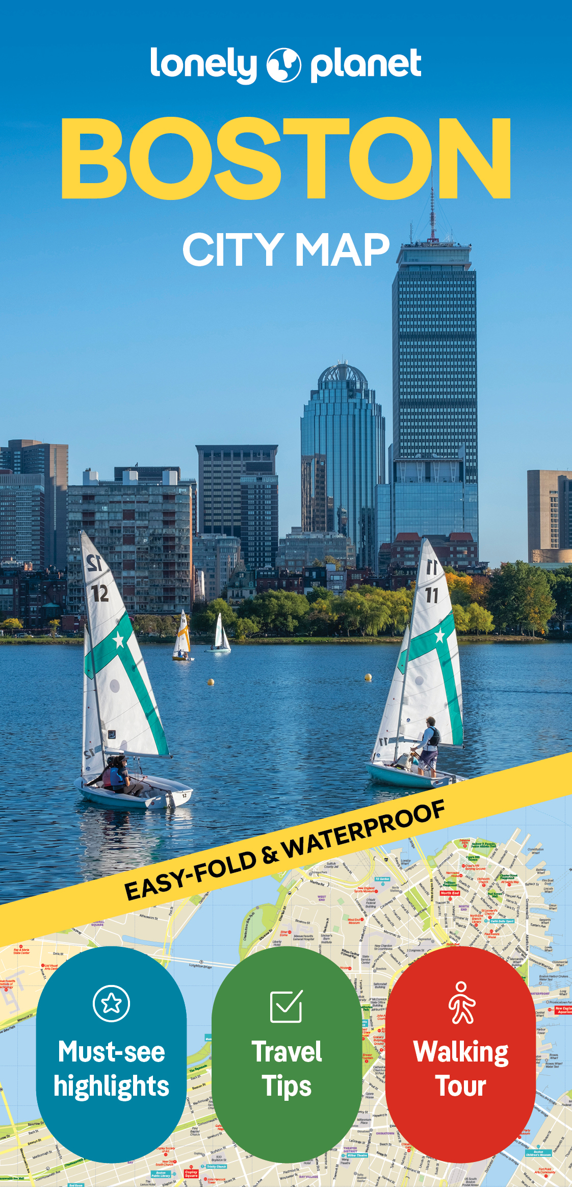 Stadsplattegrond City map Boston | Lonely Planet