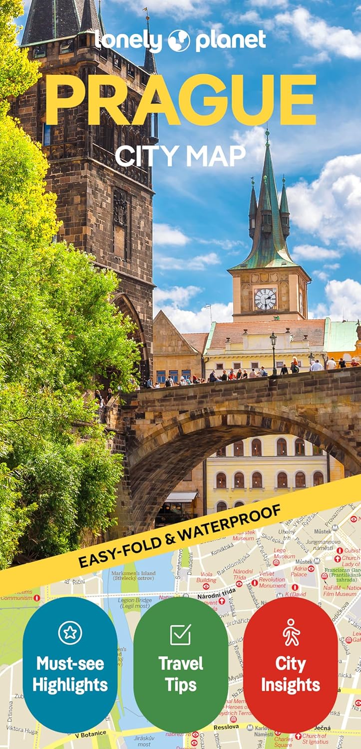 Stadsplattegrond City map Prague - Praag | Lonely Planet