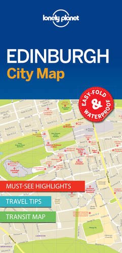 Online bestellen: Stadsplattegrond City map Edinburgh - Edinburg | Lonely Planet