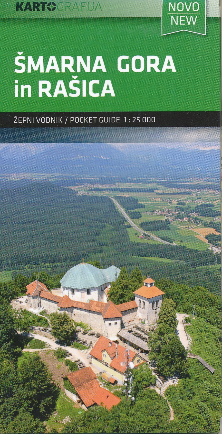 Online bestellen: Wandelkaart 4 Pocketmap Smarna gora in Rasica | Kartografija
