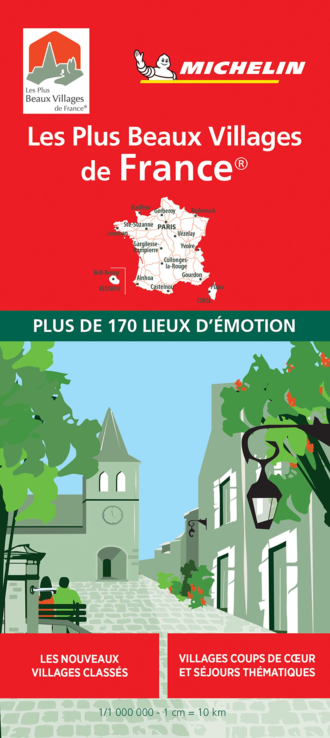 Online bestellen: Wegenkaart - landkaart France - Frankrijk Les Plus Beaux Villages | Michelin