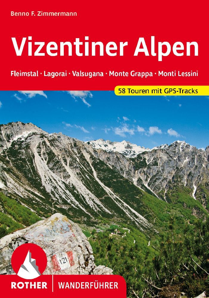 Online bestellen: Wandelgids Vizentiner Alpen | Rother Bergverlag