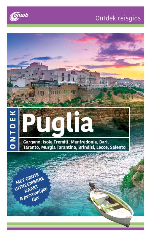 Online bestellen: Reisgids ANWB Ontdek Puglia - Apulië | ANWB Media