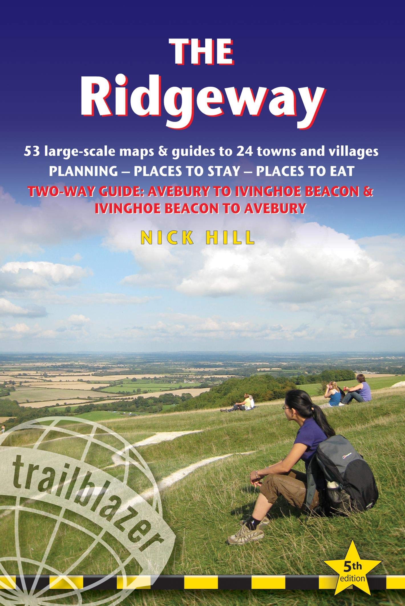 Online bestellen: Wandelgids The Ridgeway | Trailblazer Guides