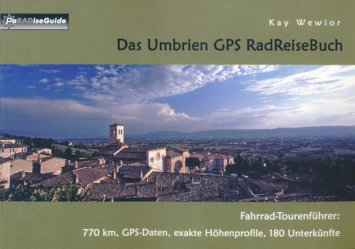 Online bestellen: Fietsgids Das Umbrien GPS RadReiseBuch - Umbrië | Paradiseguide
