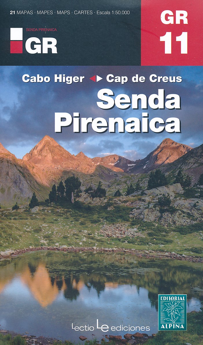 Online bestellen: Wandelkaart Senda Pirenaica GR11 | Editorial Alpina