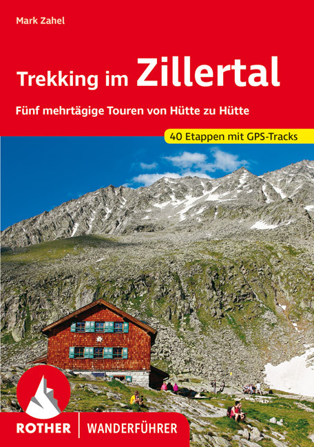 Online bestellen: Wandelgids Trekking im Zillertal | Rother Bergverlag