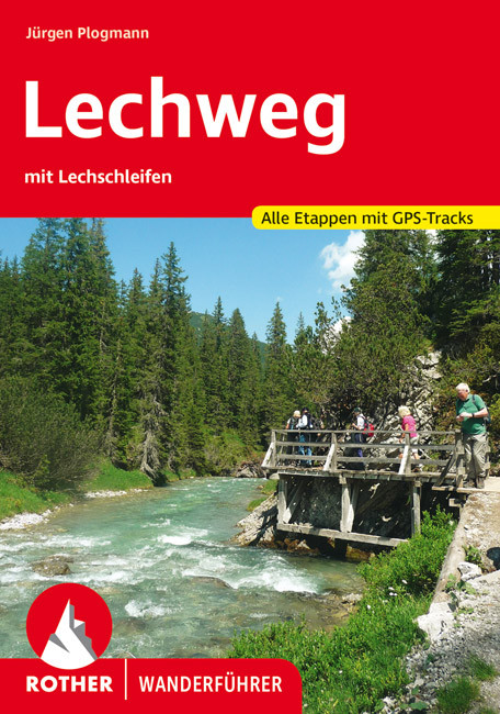 Online bestellen: Wandelgids Lechweg | Rother Bergverlag