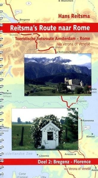 Online bestellen: Fietsgids Reitsma's Route naar Rome - deel 2 Garmisch-Partenkirchen - Ferrara | Pirola