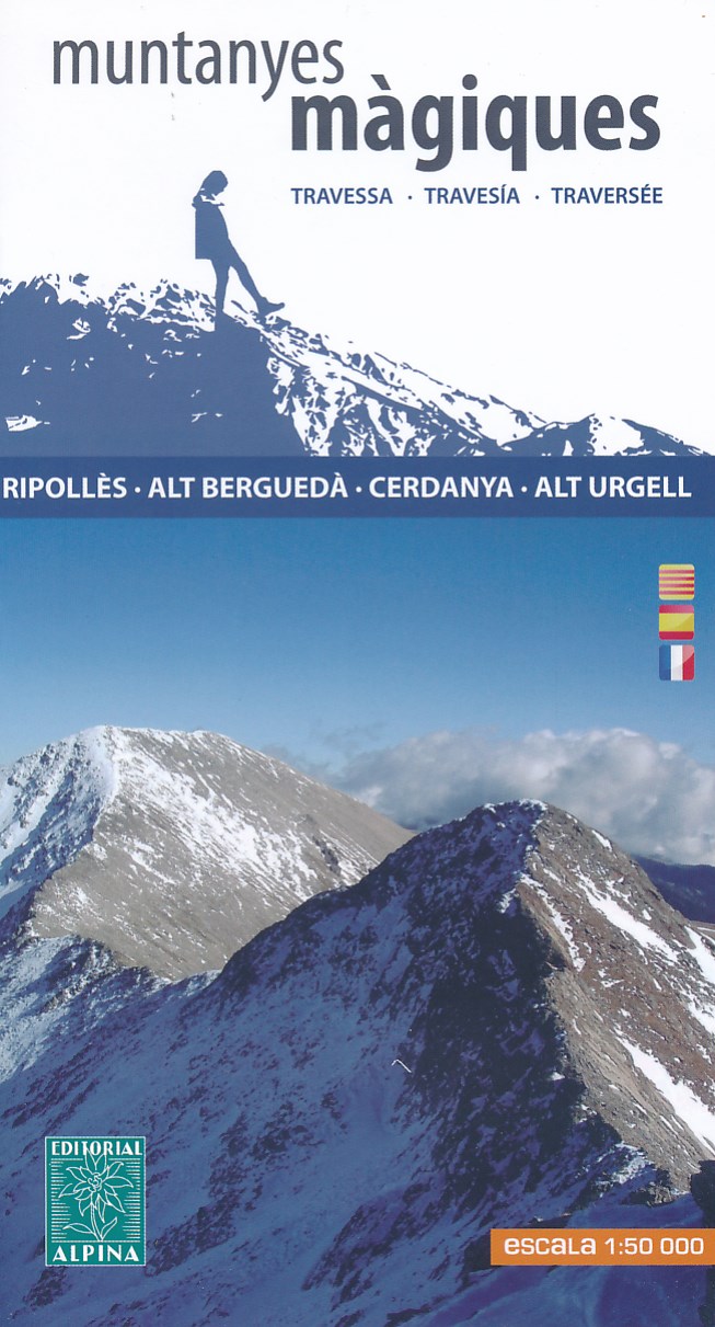 Online bestellen: Wandelkaart Muntanyes Magiques travessa | Editorial Alpina