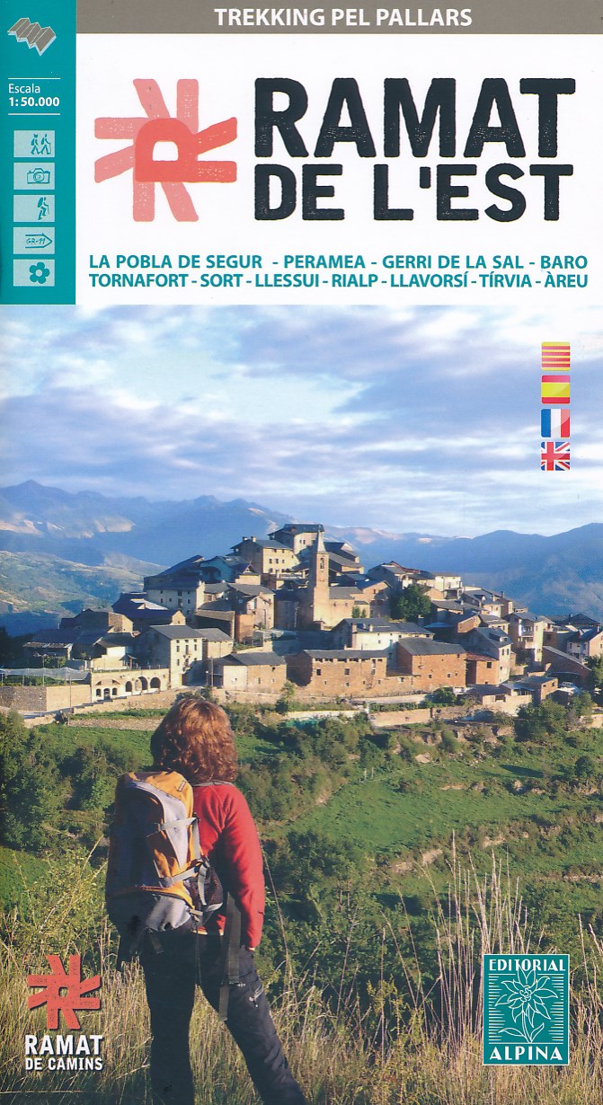 Online bestellen: Wandelkaart Ramat de l'Est - trekking pel Pallars | Editorial Alpina