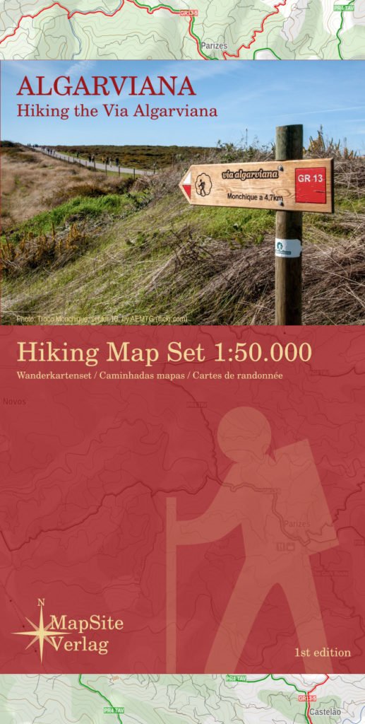 Online bestellen: Wandelkaart Algarviana - Hiking the Via Algarviana | MapSite Verlag