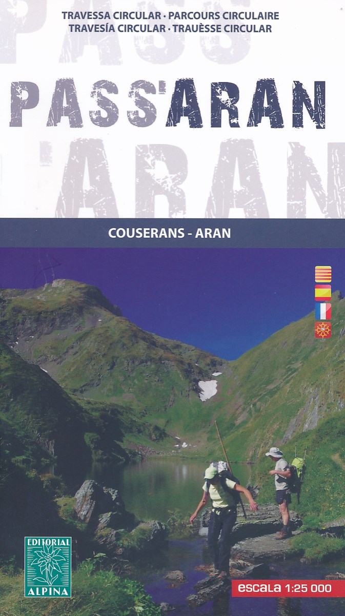 Online bestellen: Wandelkaart Pass'Aran - Couserans - Aran | Editorial Alpina