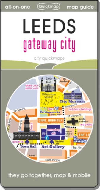 Online bestellen: Stadsplattegrond Leeds Gateway City | Quickmap