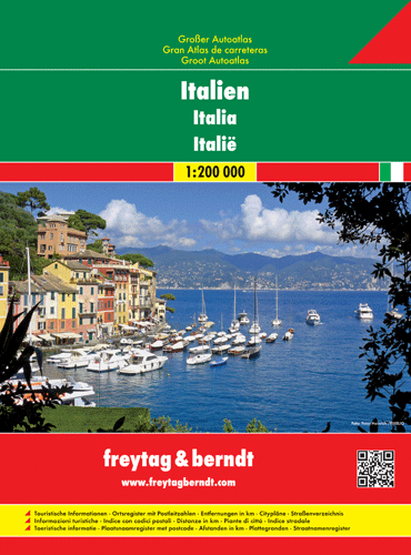 Wegenatlas Superatlas Italien - Italië | Freytag und Berndt | 