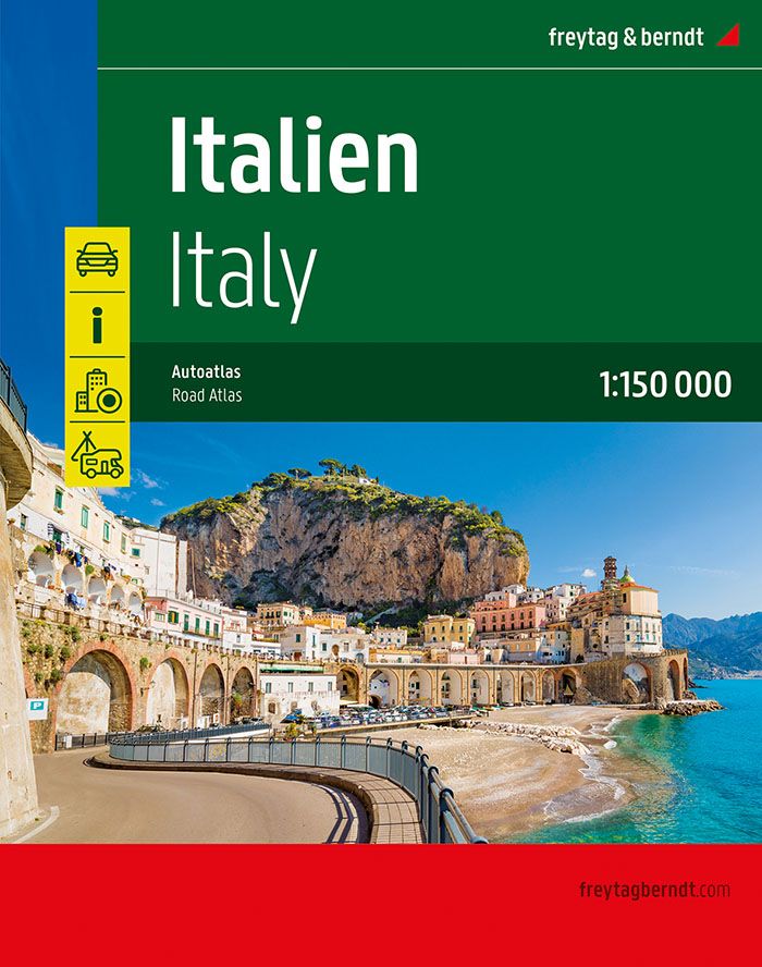 Online bestellen: Wegenatlas Superatlas Italië - Italien | Freytag & Berndt