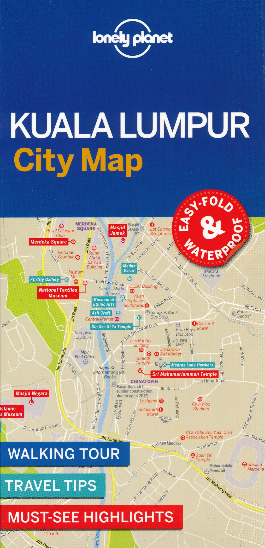 Online bestellen: Stadsplattegrond City map Kuala Lumpur | Lonely Planet