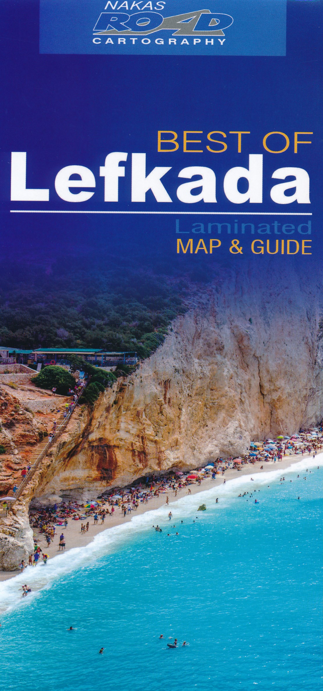 Online bestellen: Wegenkaart - landkaart Best of Lefkada - Lefkas | Road Editions
