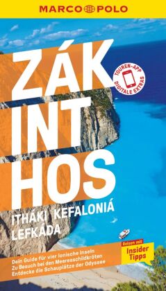 Online bestellen: Reisgids Marco Polo DE Zakynthos - Zakinthos, Itháki, Kefalloniá, Léfkas | MairDumont