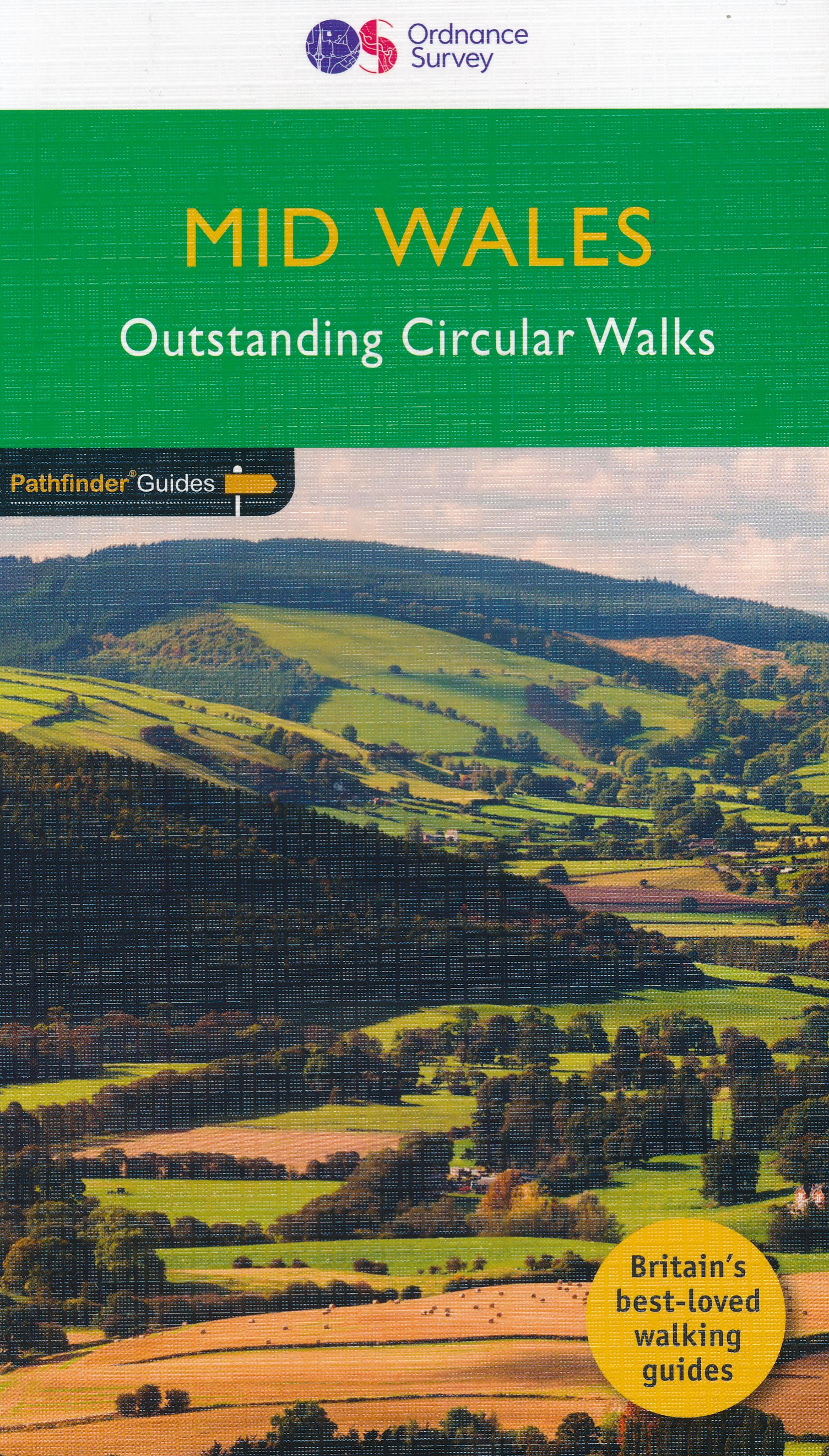 Online bestellen: Wandelgids 41 Pathfinder Guides Mid Wales | Ordnance Survey
