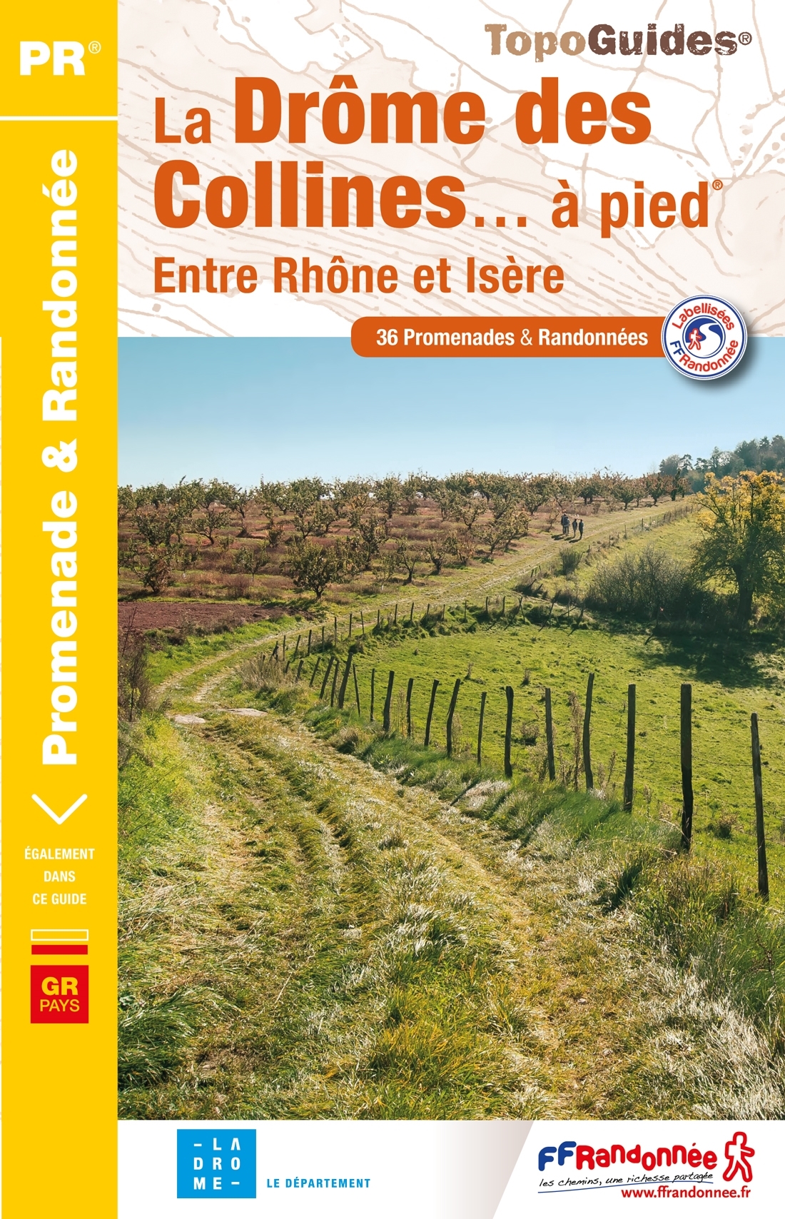 Online bestellen: Wandelgids P261 La Drôme des Collines ... à pied | FFRP