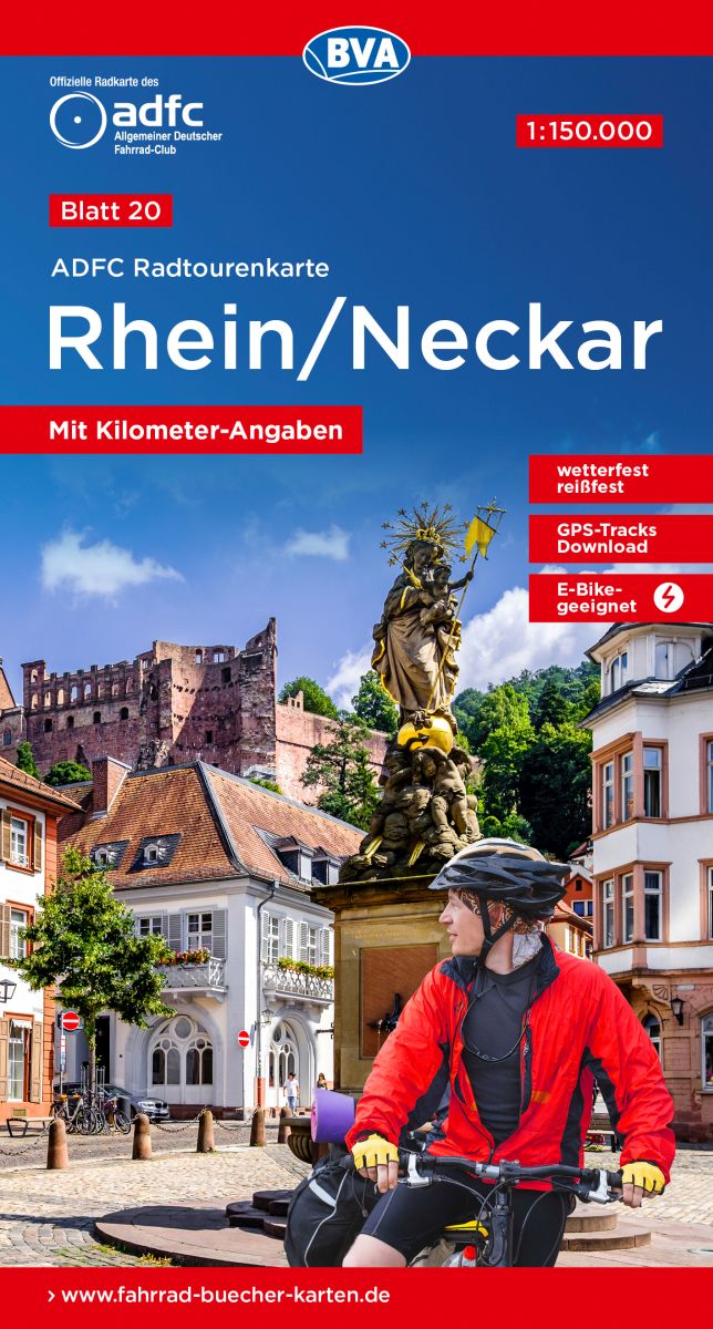 Fietskaart 20 ADFC Radtourenkarte R…