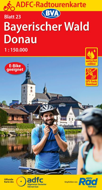 Fietskaart 23 ADFC Radtourenkarte B…