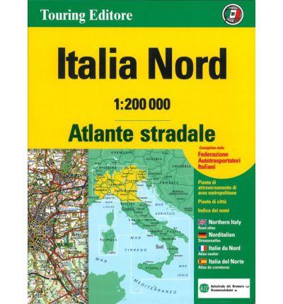 Wegenatlas Italië - Atlante Stradale d'Italia NORD | TCI Italia |