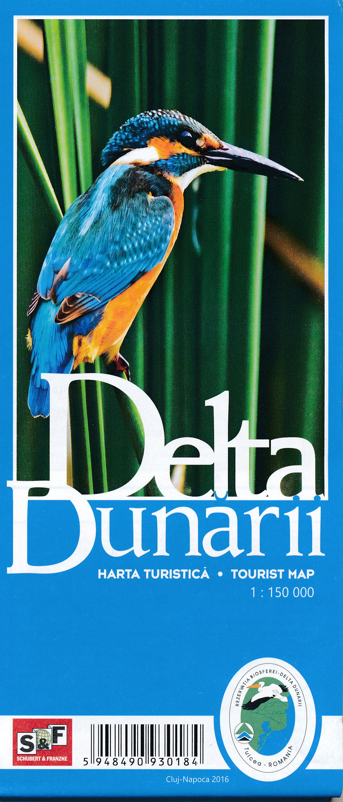 Online bestellen: Wegenkaart - landkaart Donau Delta - Delta Dunarii | Schubert - Franzke