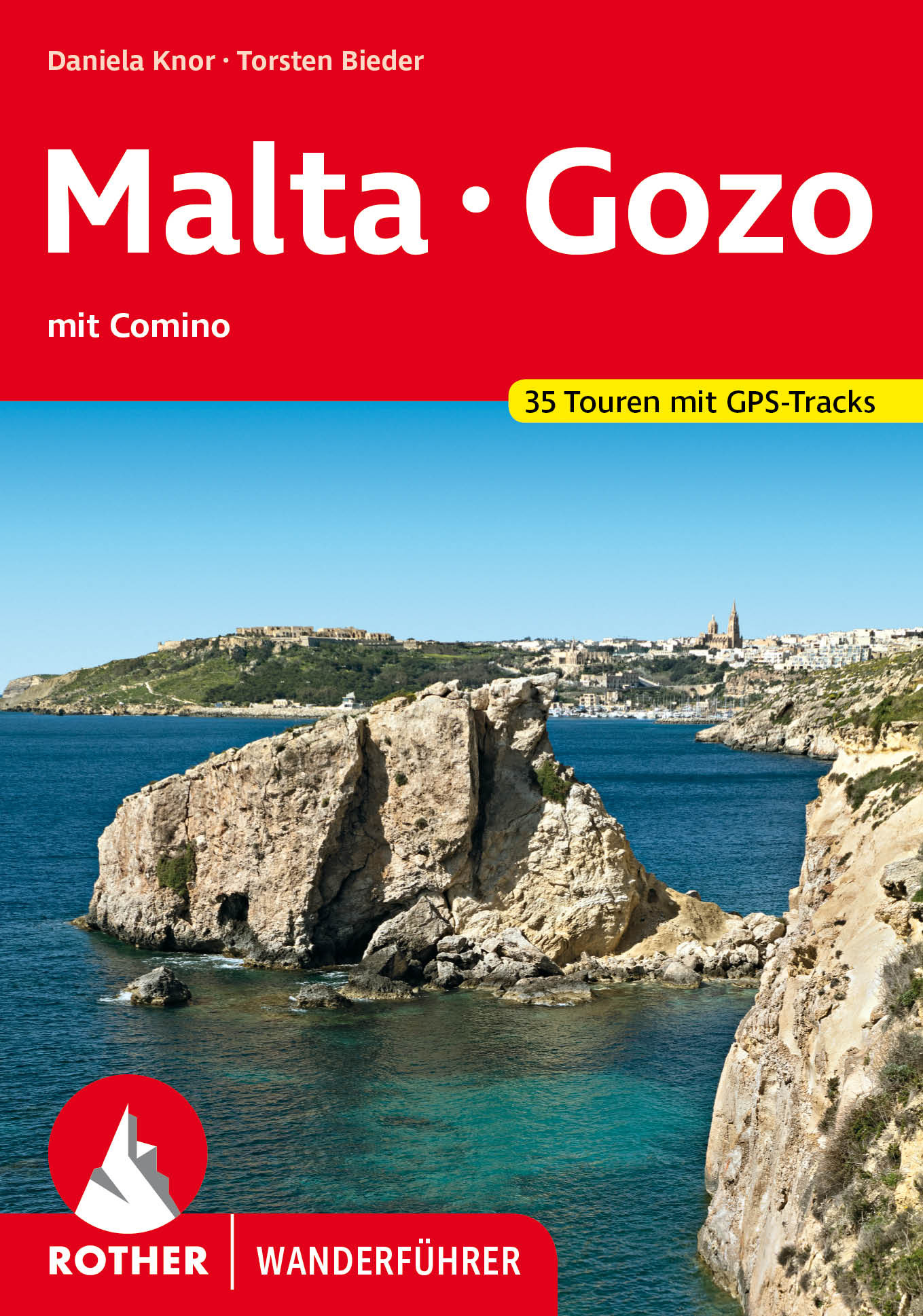 Online bestellen: Wandelgids Malta - Gozo met Comino | Rother Bergverlag