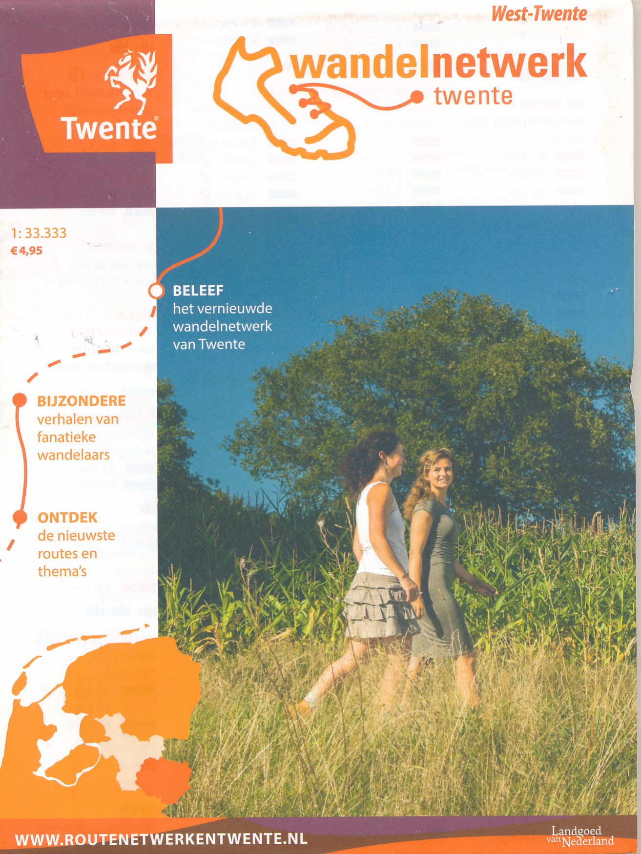 Online bestellen: Wandelkaart West Twente | Wandelnetwerk Twente
